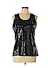 J. McLaughlin Black Sleeveless Top Size L - photo 1