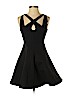 Halston Heritage Black Cocktail Dress Size 2 - photo 1