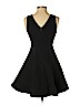 Halston Heritage Black Cocktail Dress Size 2 - photo 2