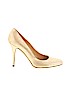 KORS Michael Kors Gold Heels Size 8 - photo 1