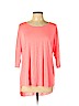 American Eagle Outfitters Orange 3/4 Sleeve Top Size L - photo 1