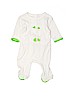 Empress Arts 100% Cotton White Long Sleeve Outfit Size 0-3 mo - photo 1