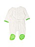 Empress Arts 100% Cotton White Long Sleeve Outfit Size 0-3 mo - photo 2