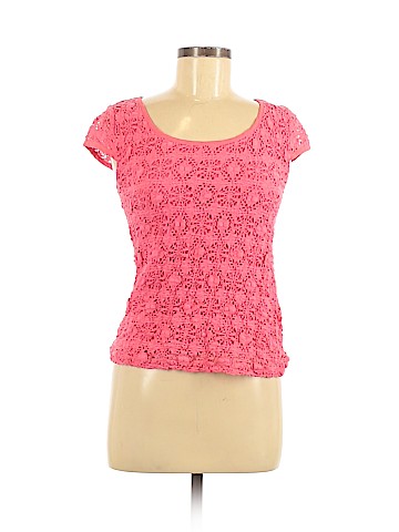 Ann Taylor Short Sleeve Top (view 1)