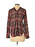 American Eagle Outfitters Brown Long Sleeve Button-Down Shirt Size XS (petite) - photo 1