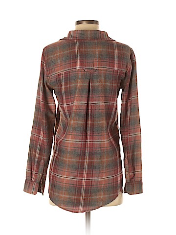 American Eagle Outfitters Long Sleeve Button-Down Shirt (view 2)