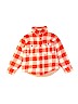 Lands' End 100% Cotton Orange Long Sleeve Button-Down Shirt Size 5 - 6 - photo 1