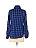 Splendid 100% Rayon Blue Long Sleeve Button-Down Shirt Size S - photo 2