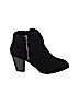 Lynx 100% Suede Black Ankle Boots Size 8 1/2 - photo 1