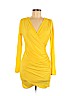 Forever 21 Yellow Casual Dress Size L - photo 1