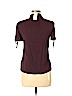 Theory Purple Short Sleeve Blouse Size P (petite) - photo 2