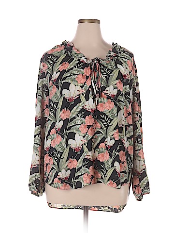 Ann Taylor Long Sleeve Blouse (view 1)