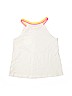Gap Kids 100% Cotton Solid White Sleeveless Top Size L (kids) - photo 2
