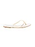 David's Bridal White Flip Flops Size 9 - 10 - photo 1
