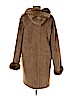 Dennis Basso Tan Coat Size L - photo 2