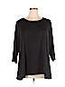Zac & Rachel Black 3/4 Sleeve Blouse Size 1X - photo 1