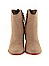 Joie 100% Suede Tan Ankle Boots Size EU 37 1/2 - photo 2