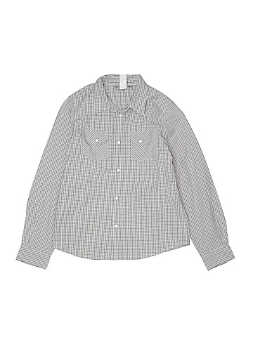 Bonpoint Long Sleeve Button-Down Shirt (view 1)
