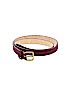 Ann Taylor LOFT 100% Leather Solid Purple Leather Belt Size S - photo 1