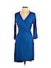 Diane von Furstenberg Blue Casual Dress Size 12 - photo 1