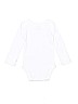 Carter's 100% Cotton White Long Sleeve Onesie Size Newborn - photo 2