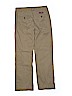 Chaps 100% Cotton Solid Tan Khakis Size 10 - photo 2
