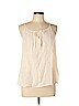 Ann Taylor LOFT Ivory Sleeveless Blouse Size L (petite) - photo 1
