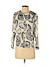 52 Conversations by Anthropologie 100% Rayon Ivory 3/4 Sleeve Blouse Size 0 (petite) - photo 1