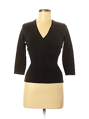 Ann Taylor Factory 3/4 Sleeve Silk Top (view 1)