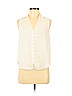Forever 21 100% Polyester Ivory Sleeveless Blouse Size S - photo 1