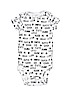 Carter's 100% Cotton Print White Short Sleeve Onesie 9-12 MO / 12 MO - photo 1