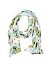Assorted Brands 100% Cotton Print Green Scarf One size - photo 1