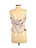 Vera Wang 100% Polyester Gray Sleeveless Blouse Size 12 - photo 2