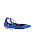 Aquazzura 100% Suede Blue Flats Size EU 39 - photo 1