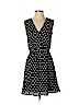 H&M 100% Polyester Black Casual Dress Size 2 - photo 1