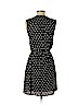 H&M 100% Polyester Black Casual Dress Size 2 - photo 2