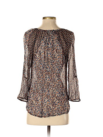 Lucky Brand 3/4 Sleeve Blouse (view 2)
