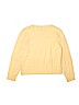 Lauren by Ralph Lauren 100% Cotton Solid Yellow Pullover Sweater Size L (youth) - photo 2