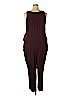 Old Navy 100% Rayon Purple Jumpsuit Size 3X - photo 2