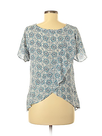 Ann Taylor LOFT Short Sleeve Blouse (view 2)