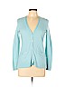 Talbots Blue Cardigan Size M (petite) - photo 1