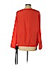 MICHAEL Michael Kors 100% Polyester Orange Long Sleeve Blouse Size L - photo 2