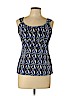 Ann Taylor Factory Blue Sleeveless Top Size L (petite) - photo 1