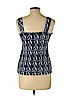 Ann Taylor Factory Blue Sleeveless Top Size L (petite) - photo 2