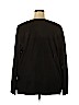 Avenue 100% Acrylic Black Cardigan Size 20 - photo 2