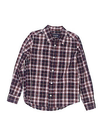 The Children's Place Long Sleeve Button-Down Shirt (view 1)