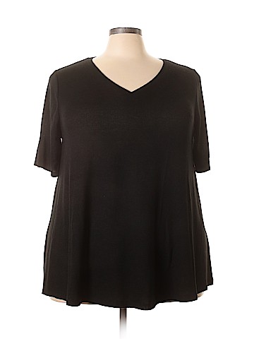 Lane Bryant Short Sleeve Top (view 1)