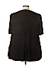Lane Bryant Black Short Sleeve Top Size 22 - 24 Plus - photo 2