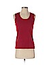 Charter Club Red Sleeveless Top Size S (petite) - photo 1