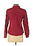 St. John's Bay 100% Cotton Red Long Sleeve Button-Down Shirt Size S (petite) - photo 2
